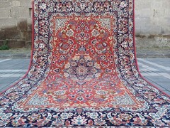 8.07 x 12.17 ft Persian Style Oversized Vintage 8×12 Area Rug , 246 x 371 cm