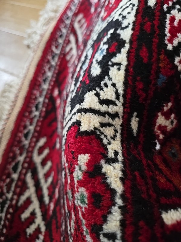 Turkoman Rug 135 CM X 210 CM Hand Woven Oriental Carpet Tribal Rug gallery