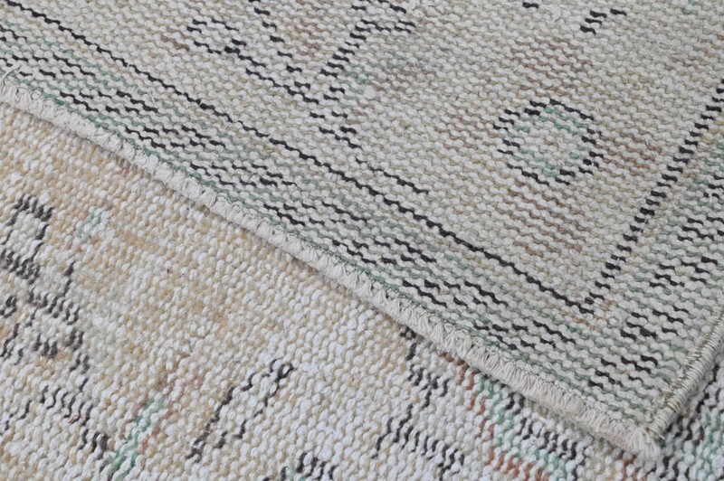 Oushak 5x9,Turkish Rug,vintage,anatolian,BEIGE,kilim,Bohemian,handmade,wool gallery