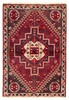 Vintage Hand-Knotted Area Rug 3'7" x 5'2" Traditional Oriental Wool Carpet gallery