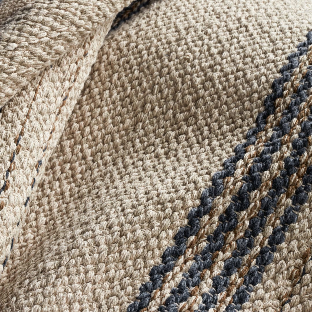 HandWoven Wool Rug Dhurrie, Hand Braided Rug, Handwoven Indoor/Outdoor Rug gallery