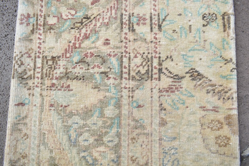 Turkish Carpet Pillow Cover Rug 16'' x 23'' Decorative Handmade Cushion Cover gallery
