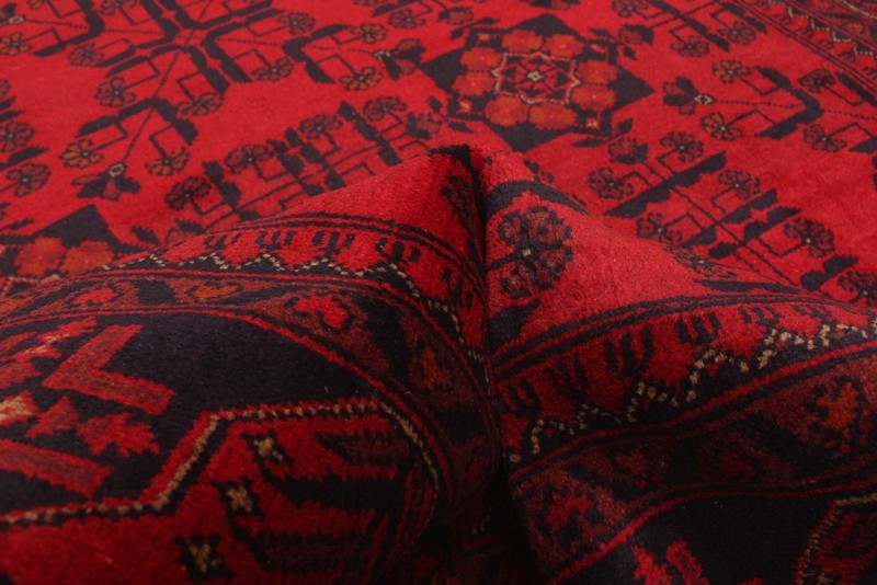 Traditional Vintage Hand-Knotted Oriental Carpet 4'10" x 6'8" Wool Area Rug gallery