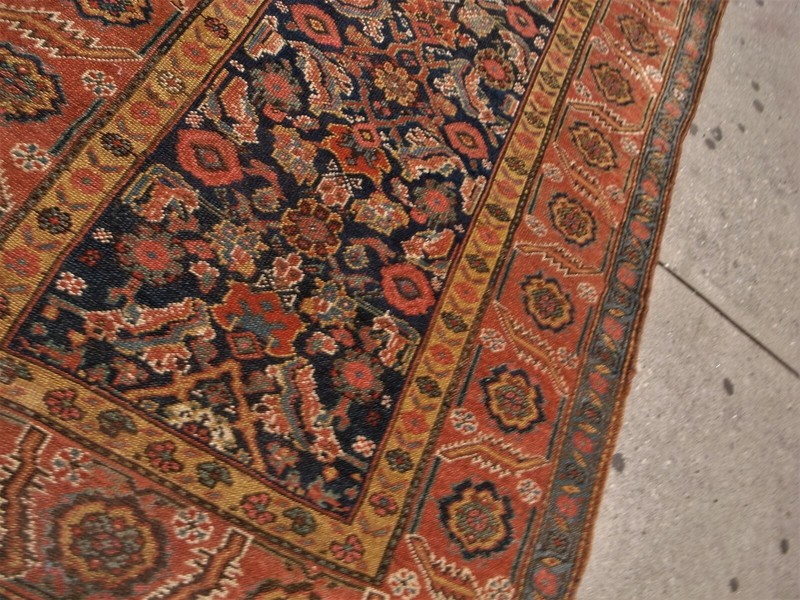 Antique Kurdish long carpet 4'5" x 17'11 circa 3rd quarter 19th Century gallery