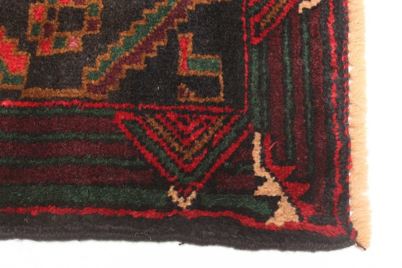 Vintage 2'11" x 4'8" Traditional Hand Knotted Vegetable Dye Wool Area Rug gallery