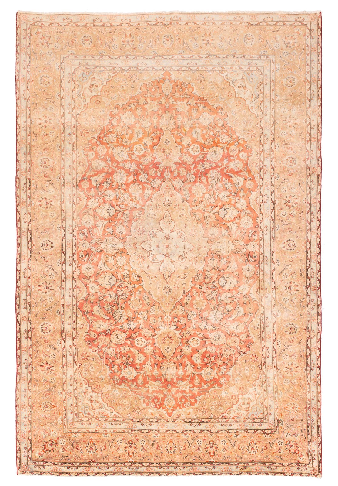 Traditional Vintage Hand-Knotted Oriental Carpet 7'10" x 11'9" Wool Area Rug gallery