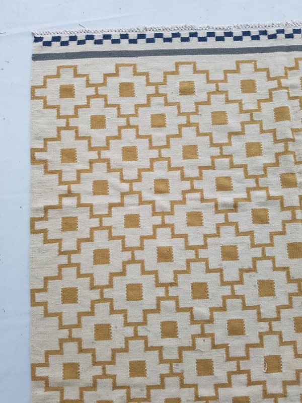 Vintage Handmade Traditional IKEA Turkish Kilim Floor Rug Carpet 242x170 cm gallery