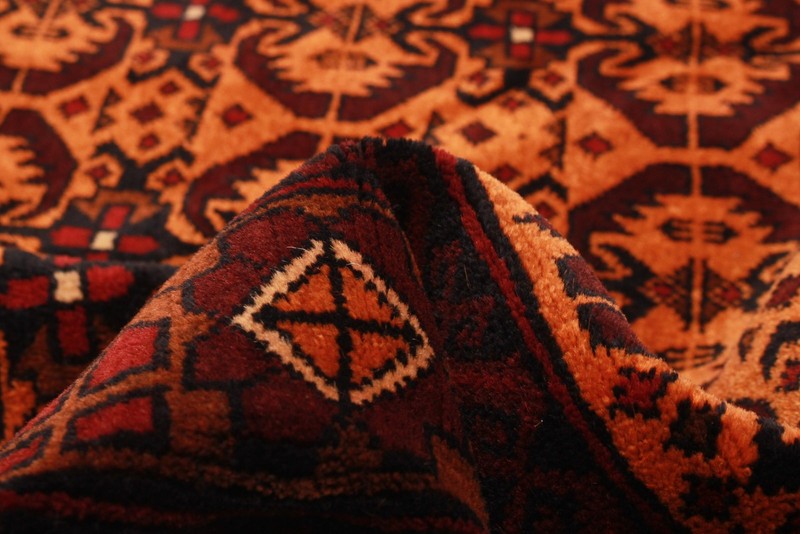 Vintage Oriental Hand-Knotted Carpet 2'11" x 4'8" Traditional Wool Area Rug gallery