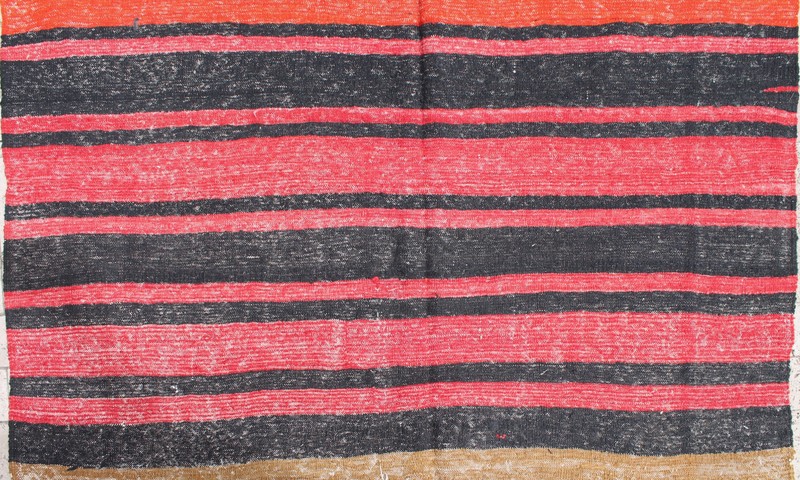 Turkish Kilim Rug 56''x133'' Hand Woven Sivas Kilim 143x340cm Wool Picnic Rug gallery