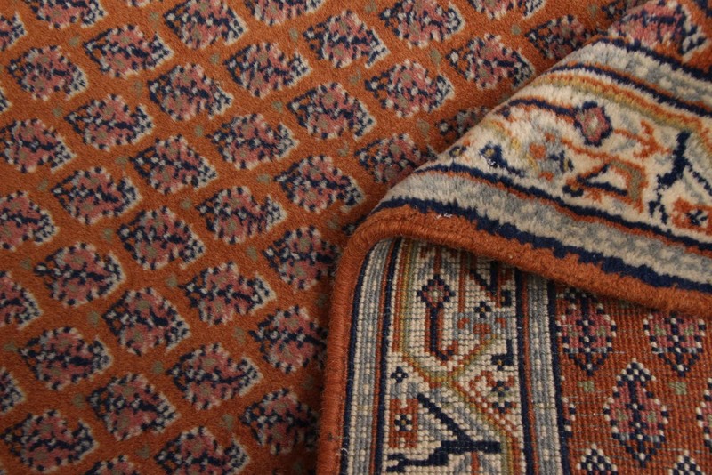 Vintage 2'0" x 2'11" Traditional Hand Knotted Vegetable Dye Wool Area Rug gallery