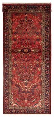 Vintage Hand-knotted Runner Rug 3’7″ x 9’7″ Traditional Oriental Wool Carpet