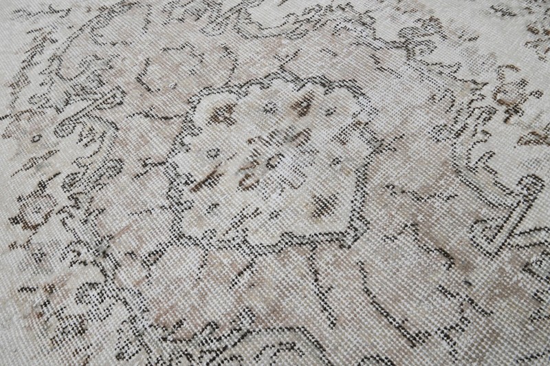Oushak 5x8,Turkish Rug,vintage,anatolian,BEIGE,kilim,Bohemian,handmade,wool gallery