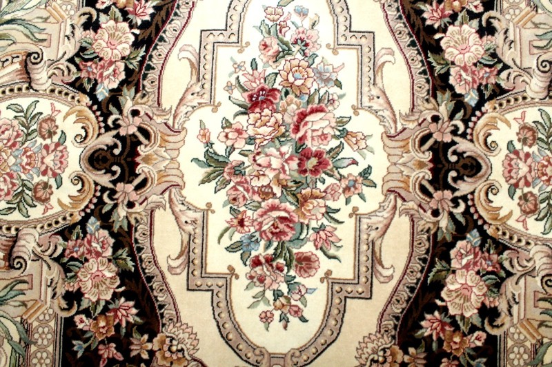 8X6 BREATHTAKING MASTERPIECE MINT 400KPSI 50RAJ HAND KNOTTED WOOL TABRIZZ RUG gallery
