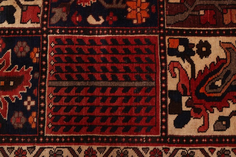 Vintage 6'6" x 9'8" Traditional Hand Knotted Vegetable Dye Wool Area Rug gallery