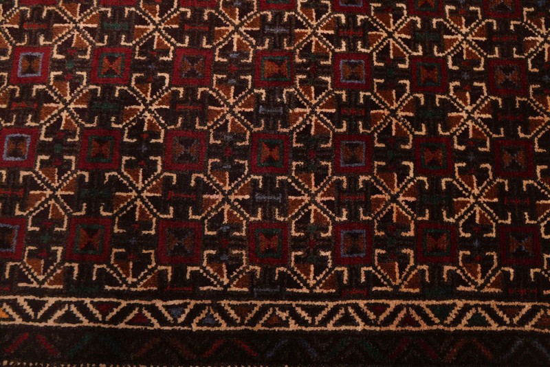Traditional Vintage Hand-Knotted Area Rug 4'0" x 6'3" Oriental Wool Carpet gallery
