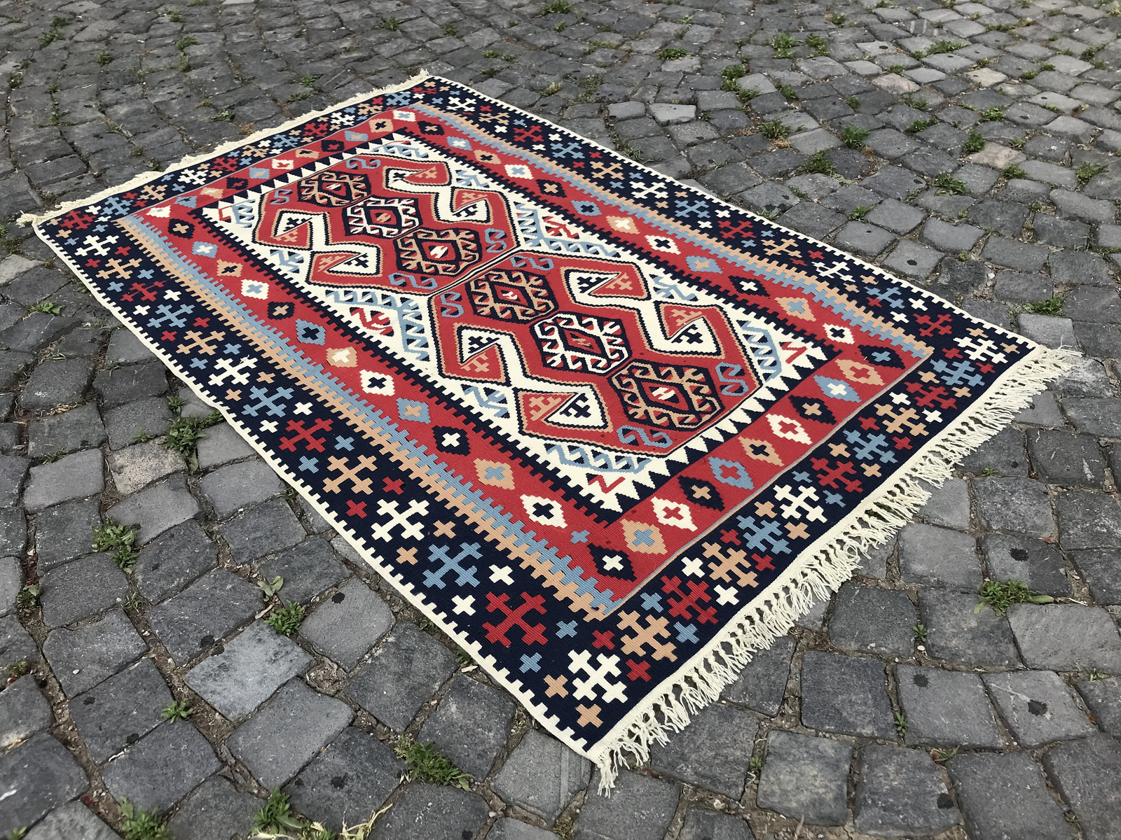Handmade Rug Turkish Area Rug Vintage Rug Oushak Rug Antique Rug Bohemian Rug gallery