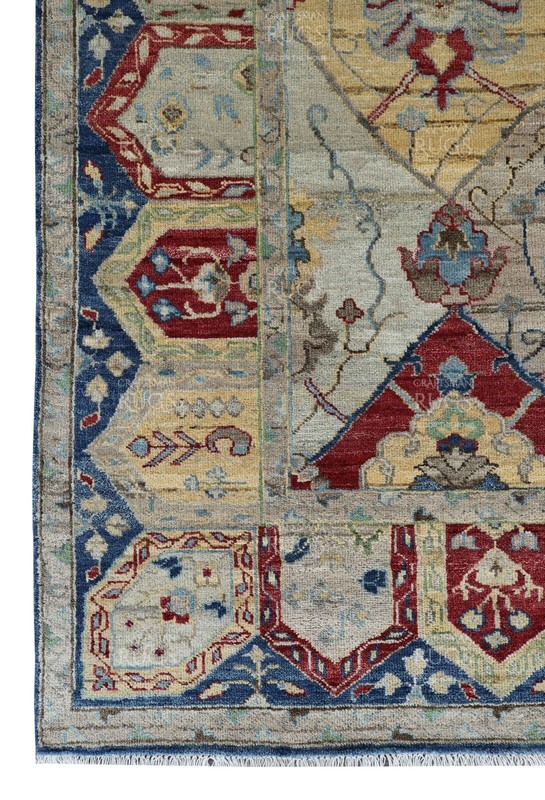8x10 ft Beige Hand made Traditional Living Area Rugs, Contemporary Floor Carpet gallery
