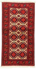 Vintage 3’1″ x 6’4″ Traditional Hand Knotted Vegetable Dye Wool Area Rug
