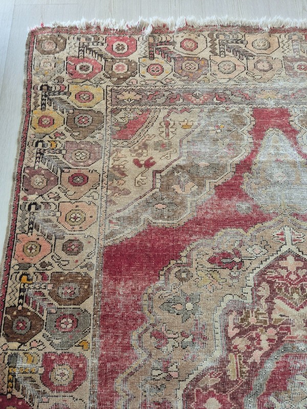 Antique Rug, Anatolian Carper, Fragment, Mucur Rug, Hand Woven, Handmade gallery