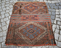 circa 1850’s Antique Kagizman Kilim Collector Item East Anatolian Cicim Kilim