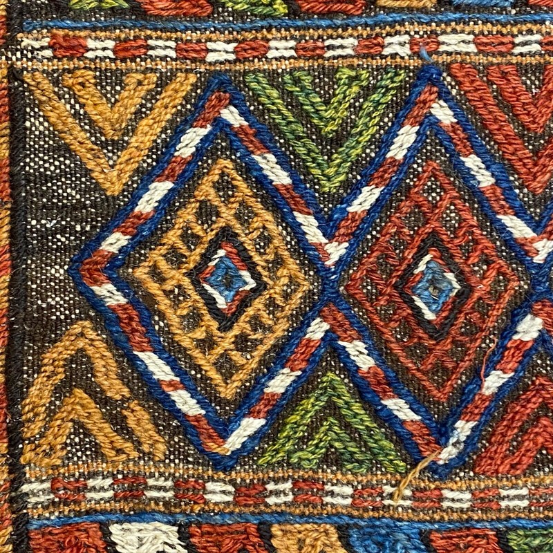 Kurdish Soumac, 5'4 x 8'11", ca. 1890 gallery