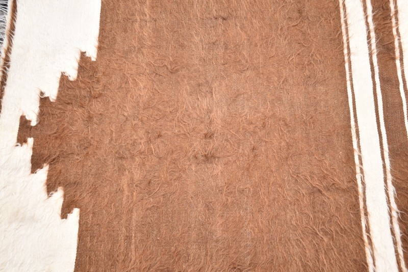 Turkish Mohair Rug 31'' x 42'' Vintage Rug Anatolian Rug Oriental Kilim NO DYE gallery