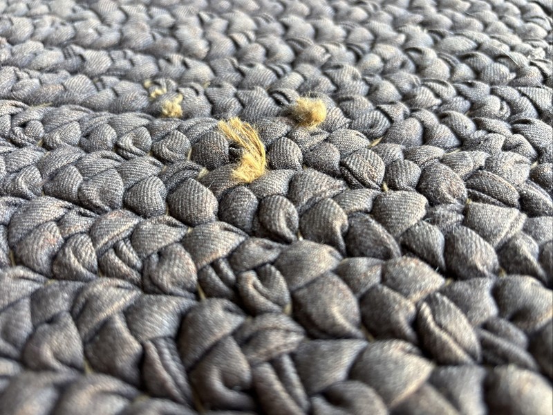 Vintage Braided Rug Oval Green/BrownMulti Color 18”x 38” Farmhouse Country Decor gallery