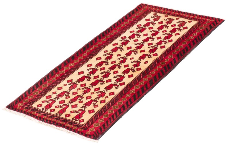 Vintage Traditional Hand-Knotted Area Rug 2'9" x 5'4" Oriental Wool Carpet gallery