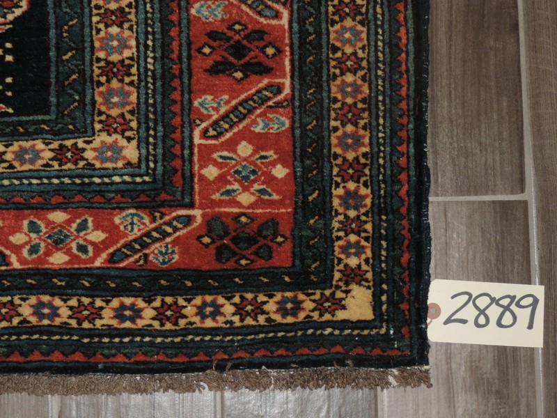 5x6ft. Handmade Caucasian Chi Chi Shirvan Wool Rug gallery