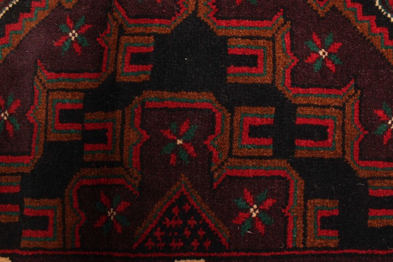 Vintage Hand-Knotted Carpet 3'6" x 6'7" Traditional Oriental Wool Area Rug gallery