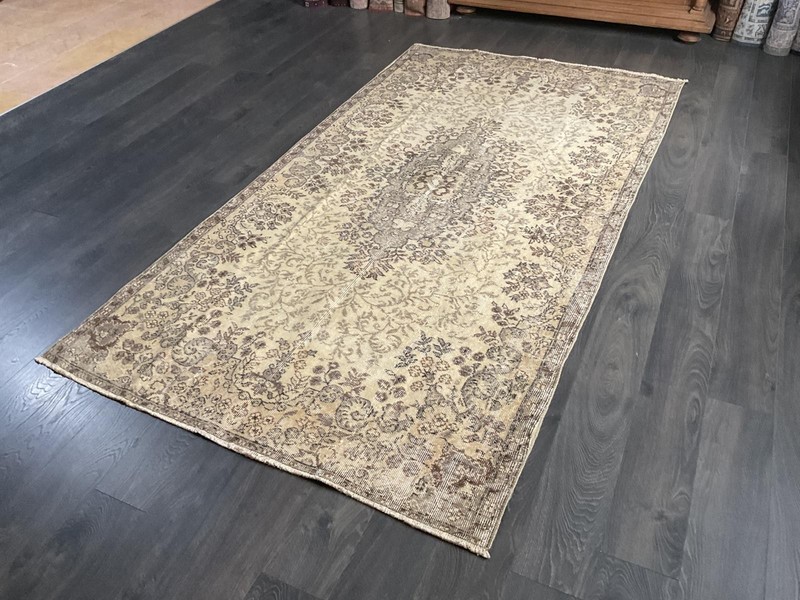 Vintage Handmade Rug For Living Room, 5x9 Indoor Outdoor Rugs, Home Decor gallery
