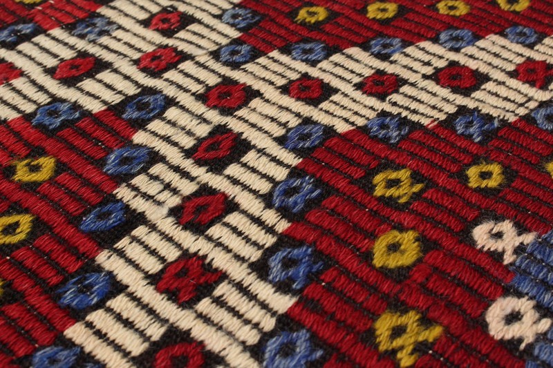 Vintage Hand Woven Area Rug 5'8" x 11'0" Traditional Wool Oriental Carpet gallery