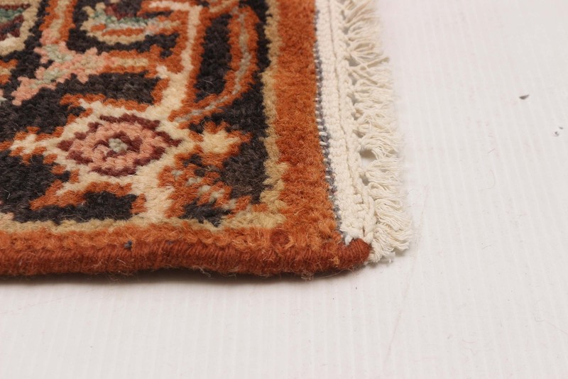 2'6" x 11'11" Vintage Hand-knotted Runner Rug Traditional Oriental Wool Carpet gallery