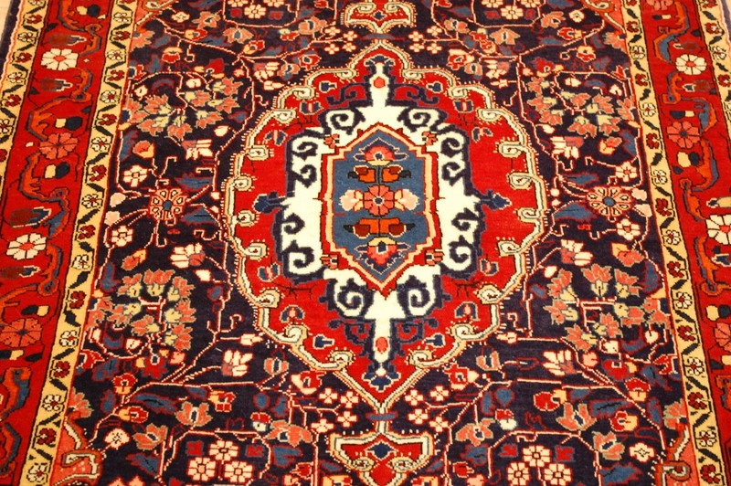 NATURAL WOOL Old Oriental Rugs,Hand Woven,knotted size Approximately 3'5" × 5'1" gallery