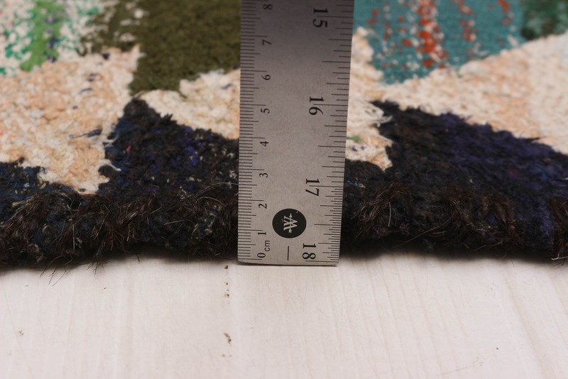 Vintage Hand Woven Area Rug 5'7" x 12'9" Traditional Wool Oriental Carpet gallery