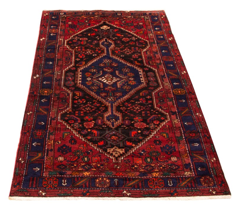 Traditional Vintage Hand-Knotted Area Rug 4'6" x 8'4" Oriental Wool Carpet gallery