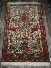 3x6ft. Handmade Azerbaijan Wool Rug