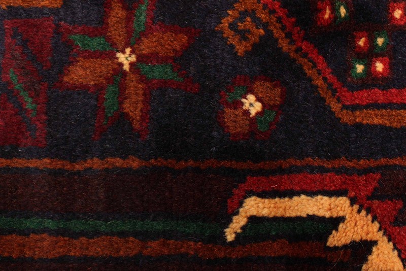 3'10" x 6'6" Vintage Hand Knotted Area Rug Traditional Oriental Wool Carpet gallery