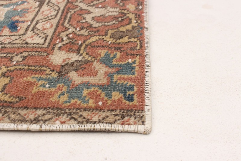 Vintage Traditional Hand-Knotted Area Rug 3'10" x 6'9" Oriental Wool Carpet gallery