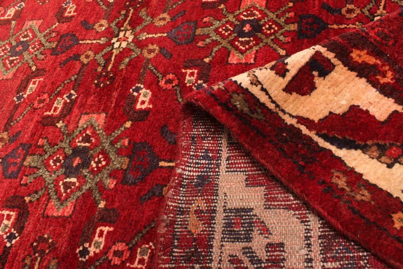 Vintage Hand-knotted Runner Rug 3'6" x 16'1" Traditional Oriental Wool Carpet gallery