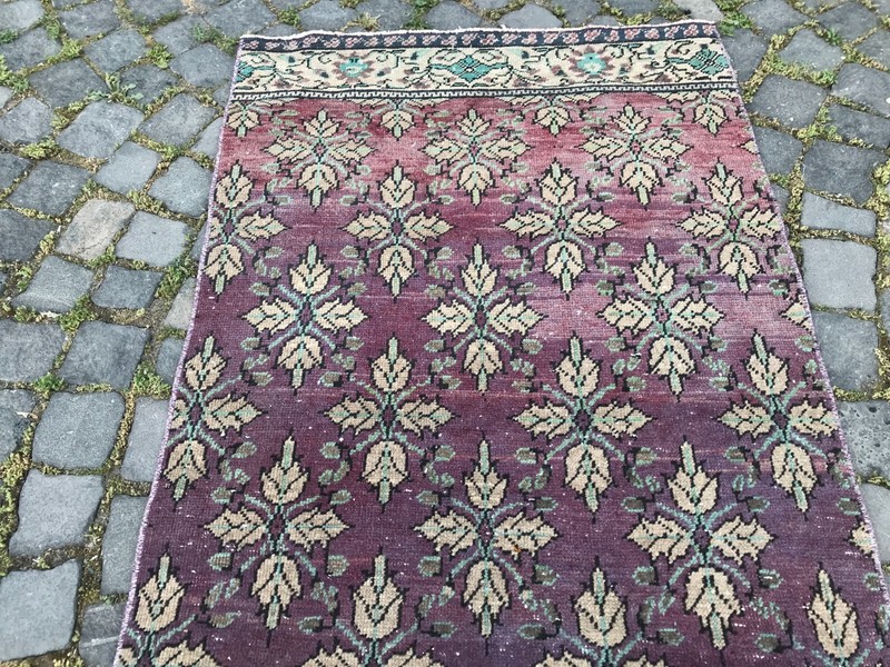 Handmade Rug Turkish Area Rug Vintage Rug Oushak Rug Antique Rug Bohemian Rug gallery