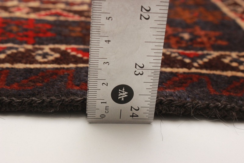 Vintage Traditional Hand-Knotted Area Rug 2'10" x 5'2" Oriental Wool Carpet gallery