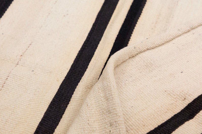 Vintage Minimal Kilim Rug,Striped Kilim Rug,Turkish Kilim Rug, 4'8 x 6'11 ft gallery