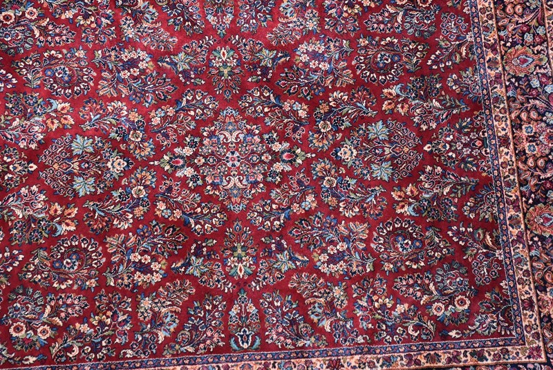 KARASTAN RUG 700 Series 785 RED SAROUK 8.8x10.6 Very Nice gallery