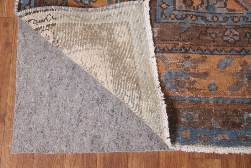 Traditional Orange Wool Area Rug 8x12 Ft Handmade Medallion Living Room Rug gallery