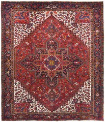 9’5X11’1 Vintage Handmade Oriental Rug Classic Design Living Room Carpet