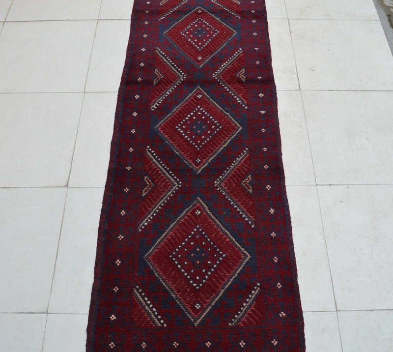 1'11 x 8 ft Handmade afghan tribal mushvani wool runner rug, persian runner rug gallery