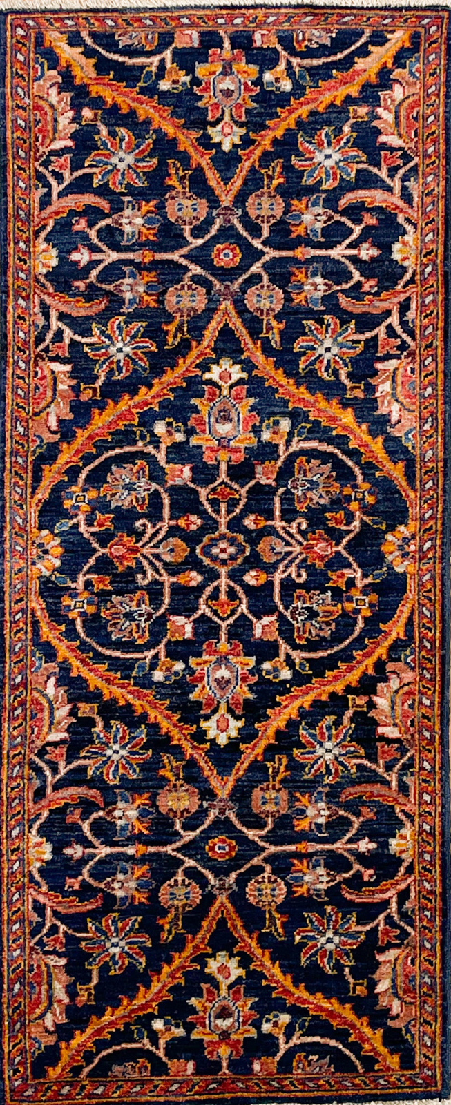 Hand-knotted Rug (Carpet) 2'X4'9, Choeb Rang mint condition gallery