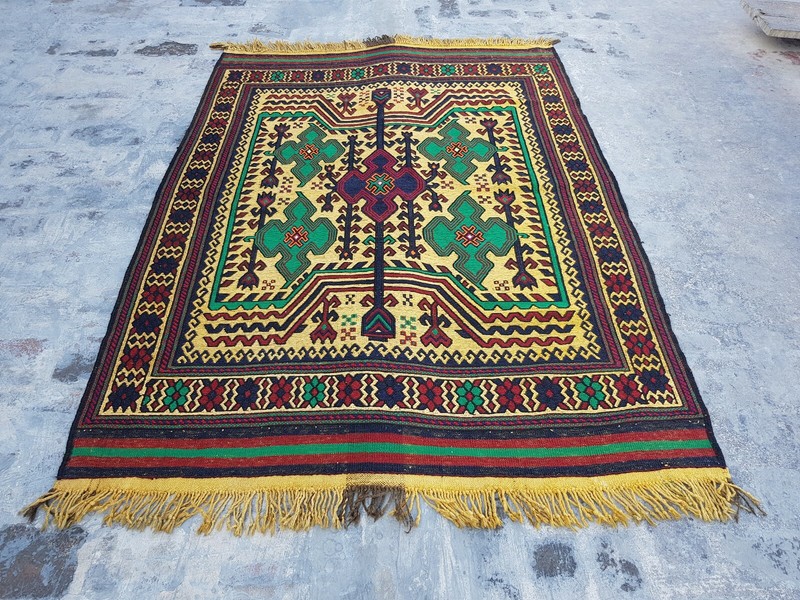 191x141 cm Thaimani Kilim Rug Best Trible Kilim Or cicim wool oriental kilim gallery