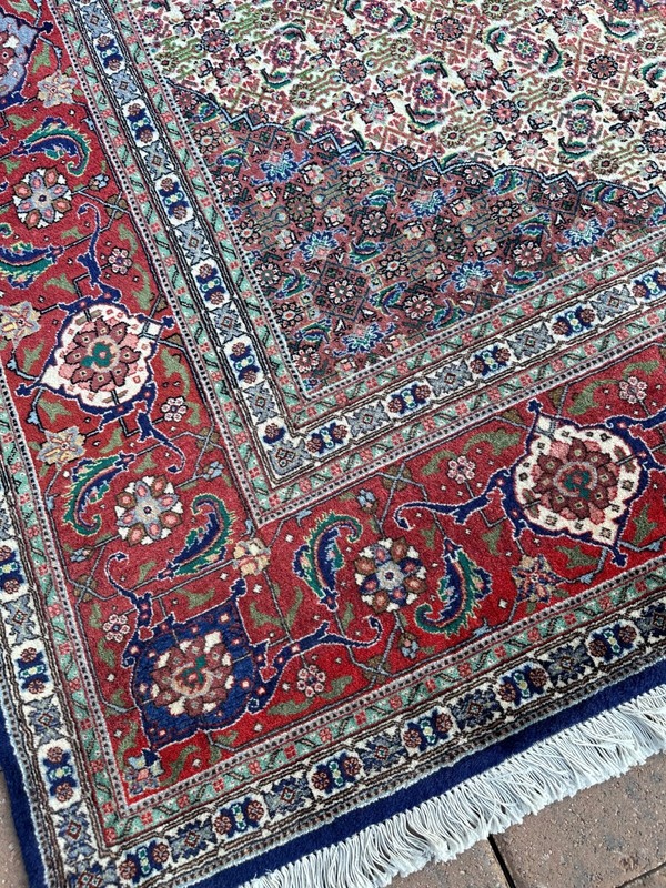 Top Quality Handmade Silk & Wool Oriental Rug, Mint Cond, High KPSI, 10x13 gallery